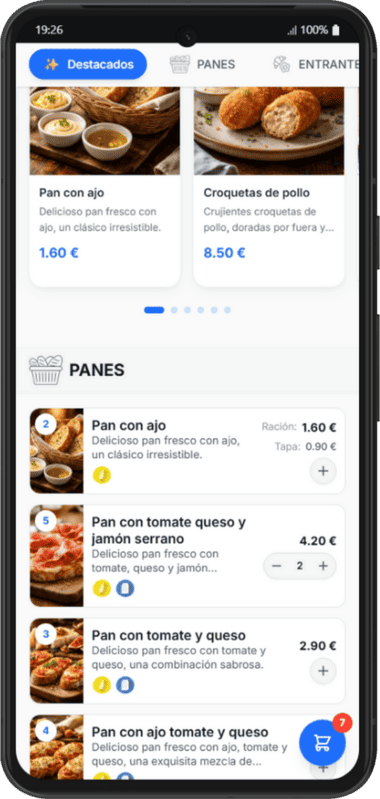 TopEstrellas: la carta digital con IA más avanzada para restaurantes — menú QR, fotos IA, 36 idiomas, consultor de negocio